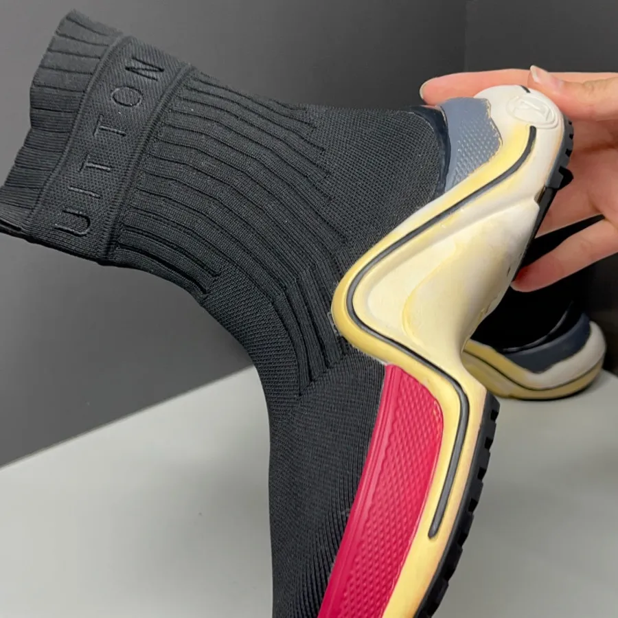 نیم بوت جورابی لویی ویتون