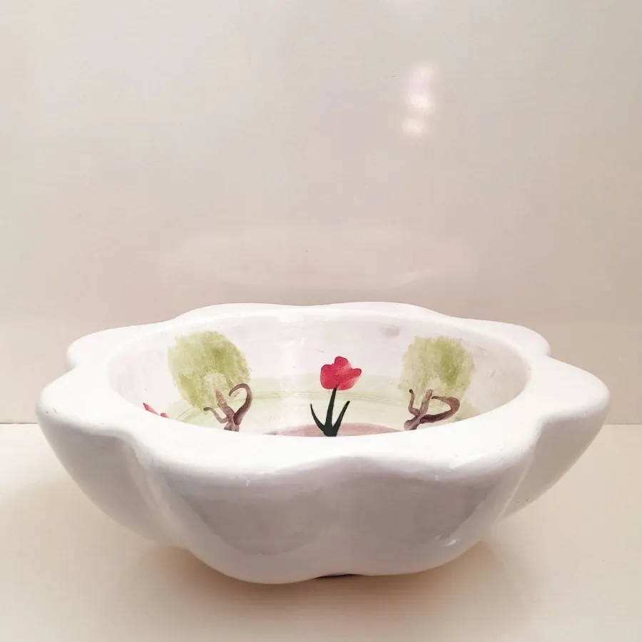 حوضچه سرامیکی لعابی