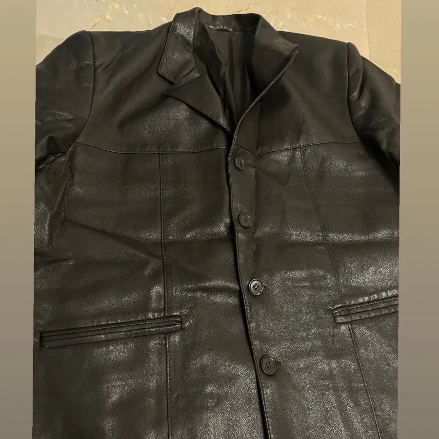 کت چرم مردانه