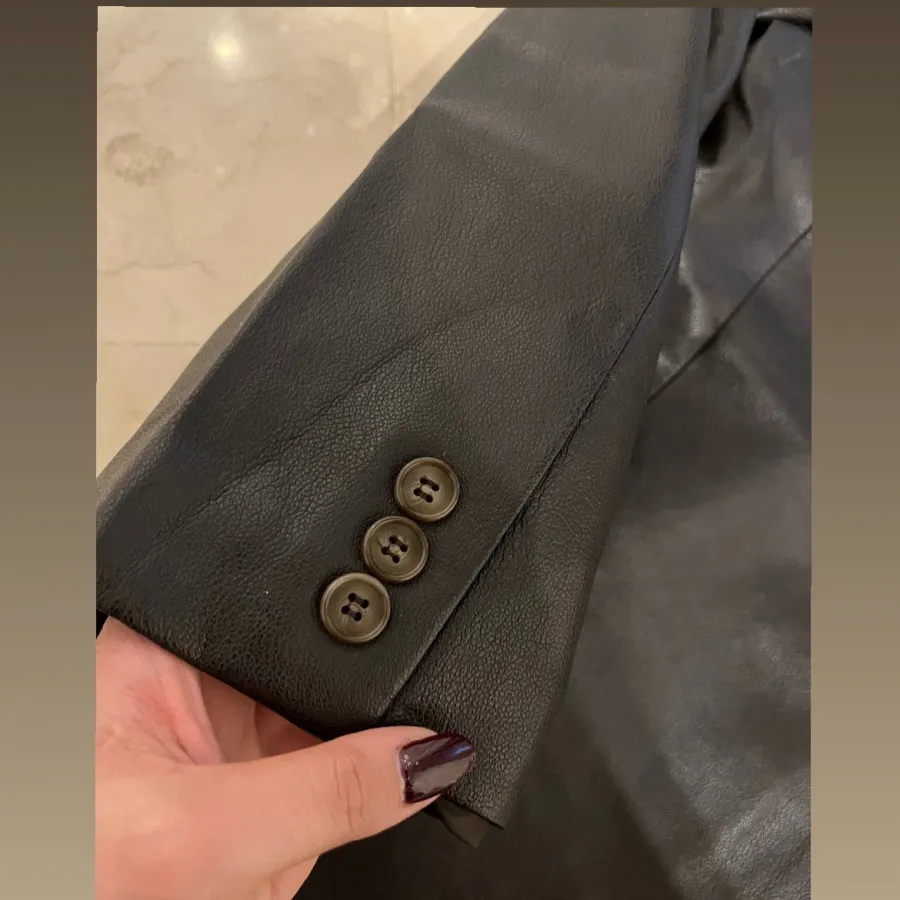 کت چرم مردانه