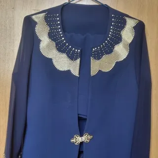 کت و دامن سورمه ای