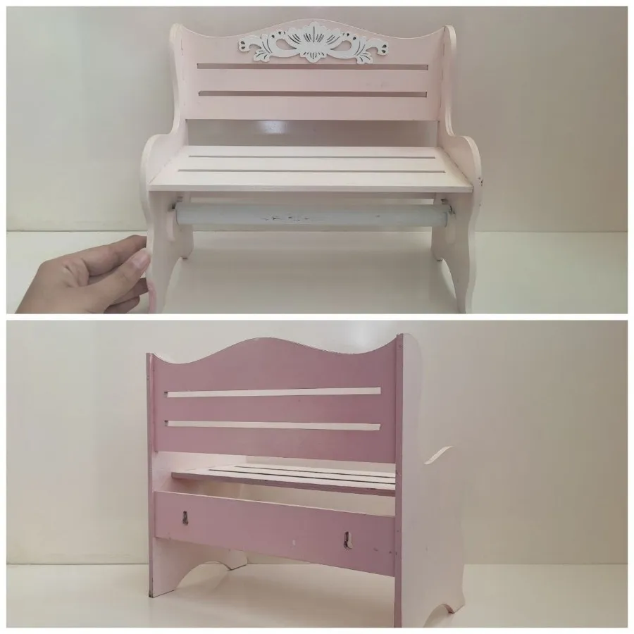 جا دستمال کاغذی چوبی