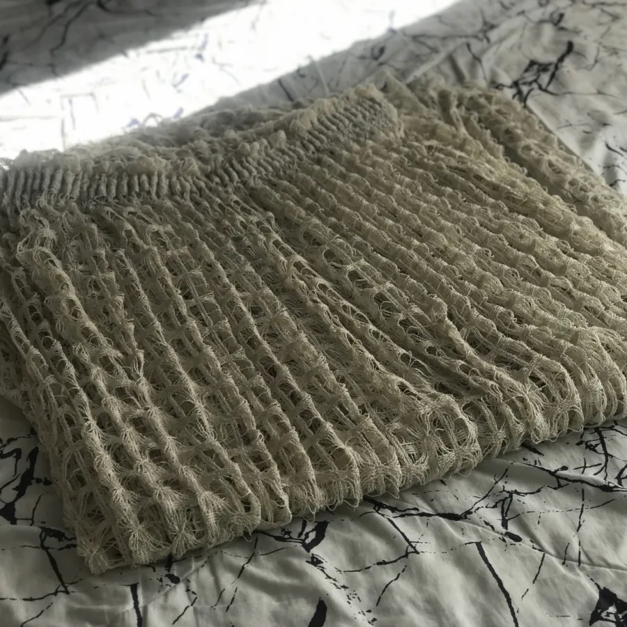 پرده قلاب بافی