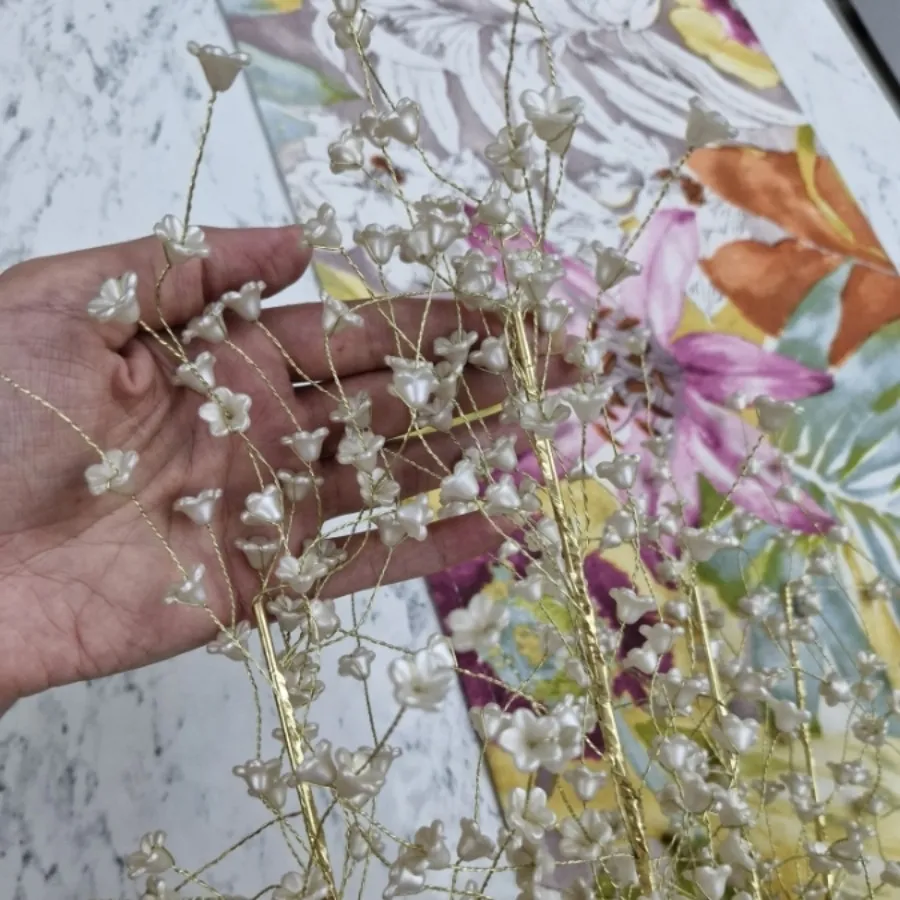 گل مصنوعی کریستالی