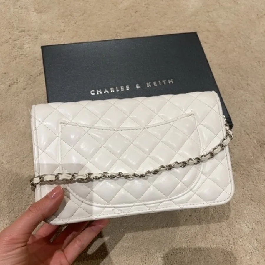 کیف سفید چارلز اند کیت