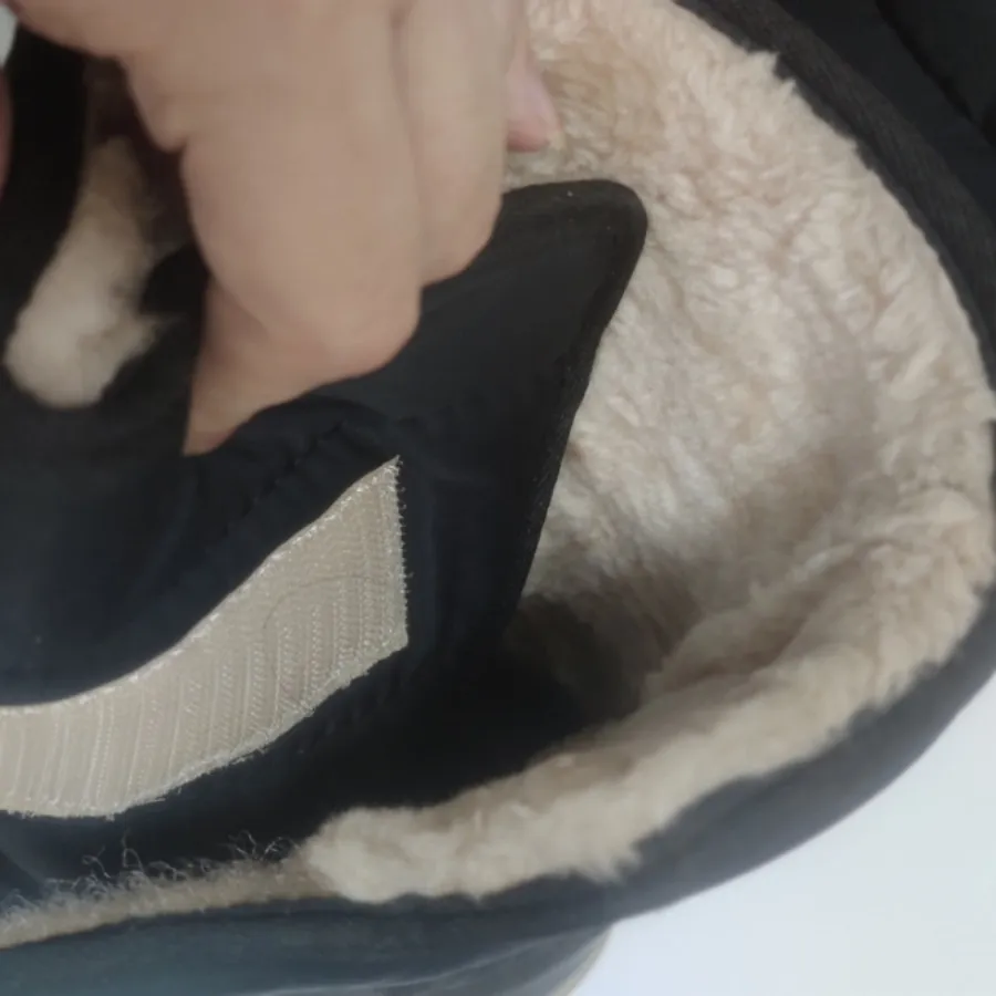 بوت ضد آب کاپشنی مشکی