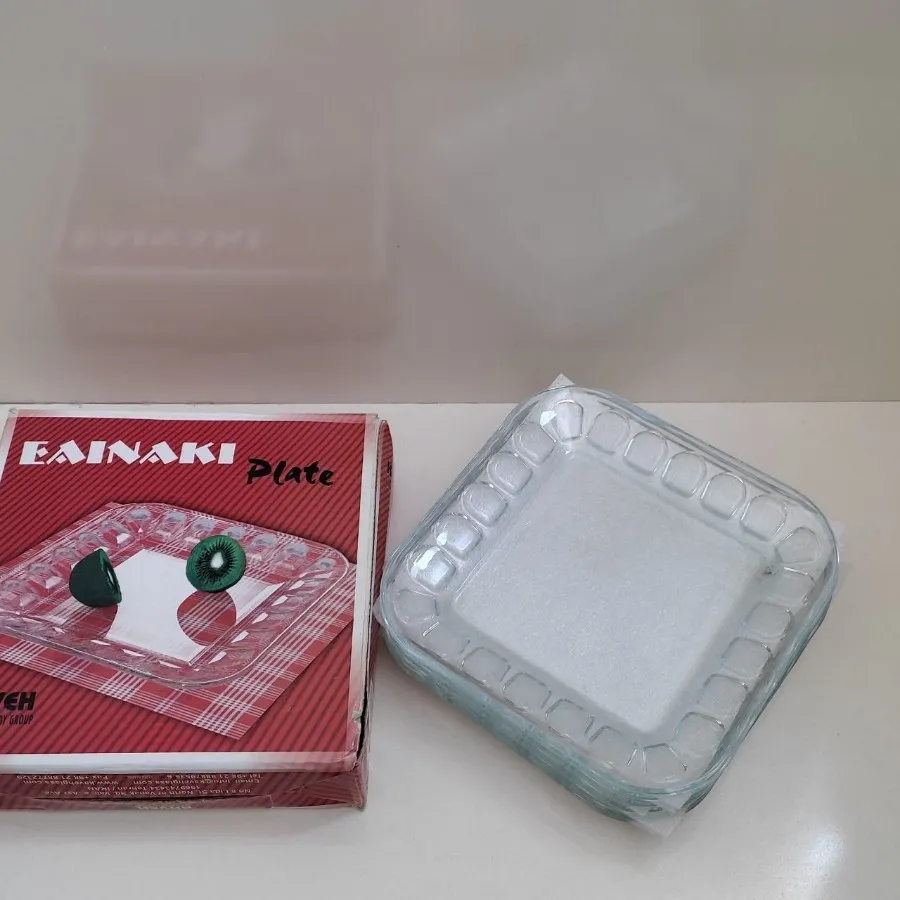 دو دست میوه خوری چهارگوش