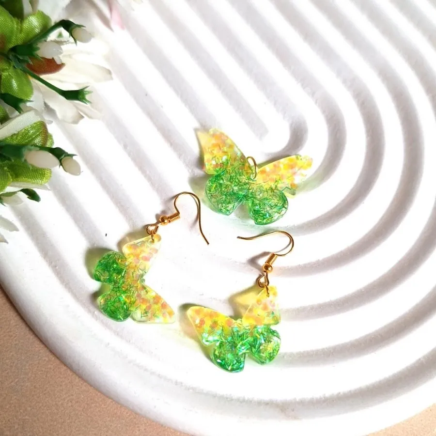 نیم ست رزینی پروانه