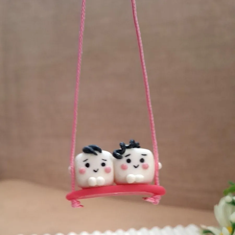 آویز ماشین قند دوتایی