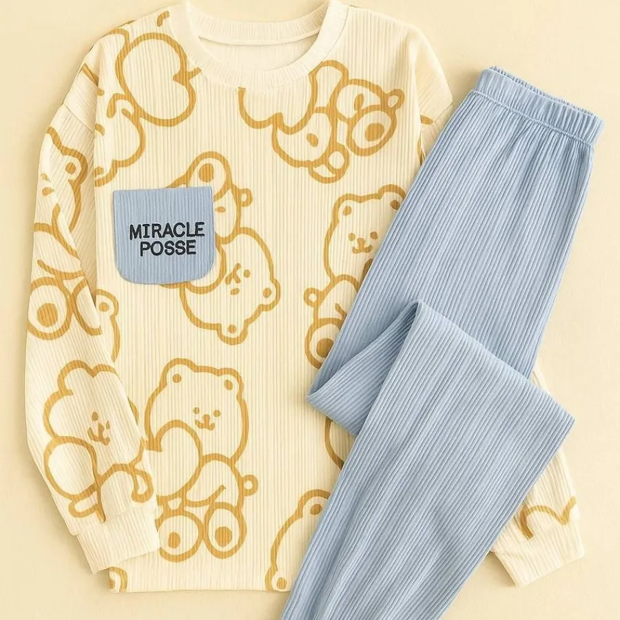 بلوزشلوارجنی نخ پنبه عالی