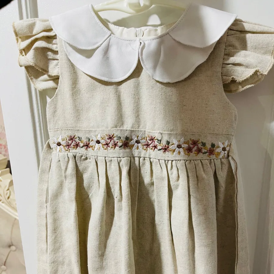 پیراهن گلدوزی شده