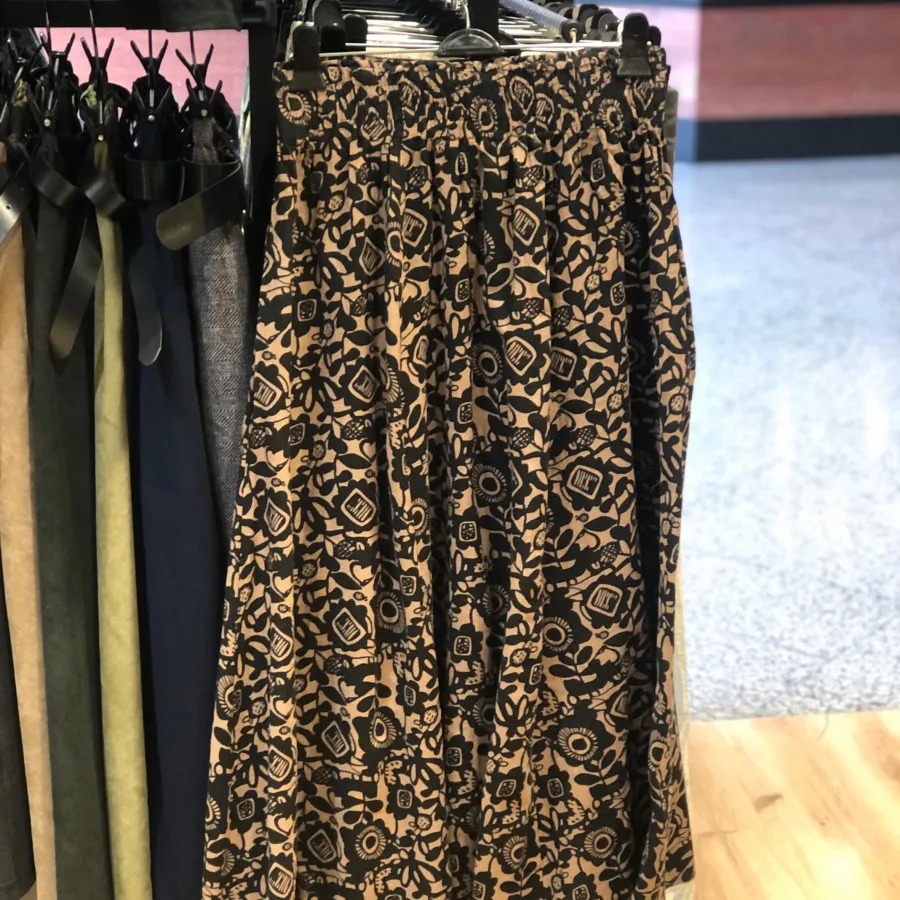 دامن طرح دار وارداتی