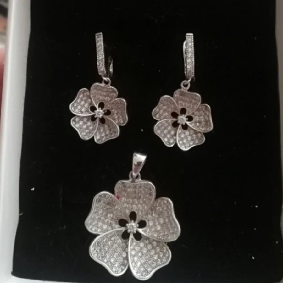 نیم ست نقره 925 ایتالیایی