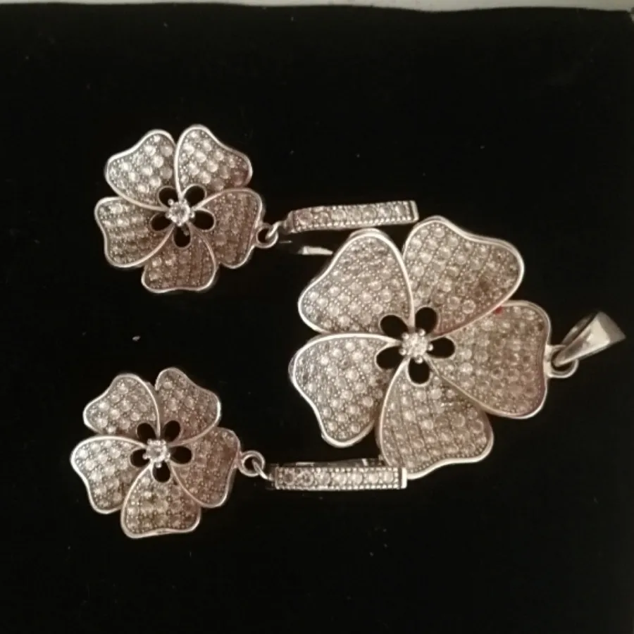 نیم ست نقره 925 ایتالیایی