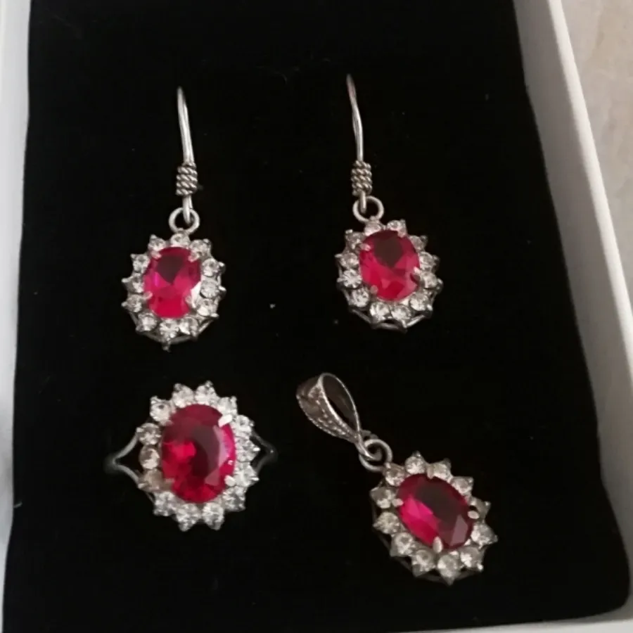 نیم ست نقره 925 ایتالیای