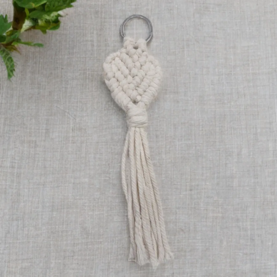 جاکلیدی مکرومه طرح قلب