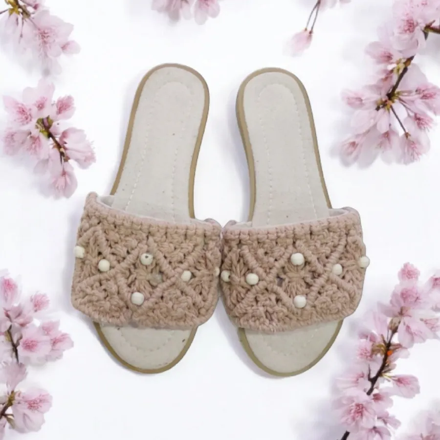 صندل تخت مکرومه