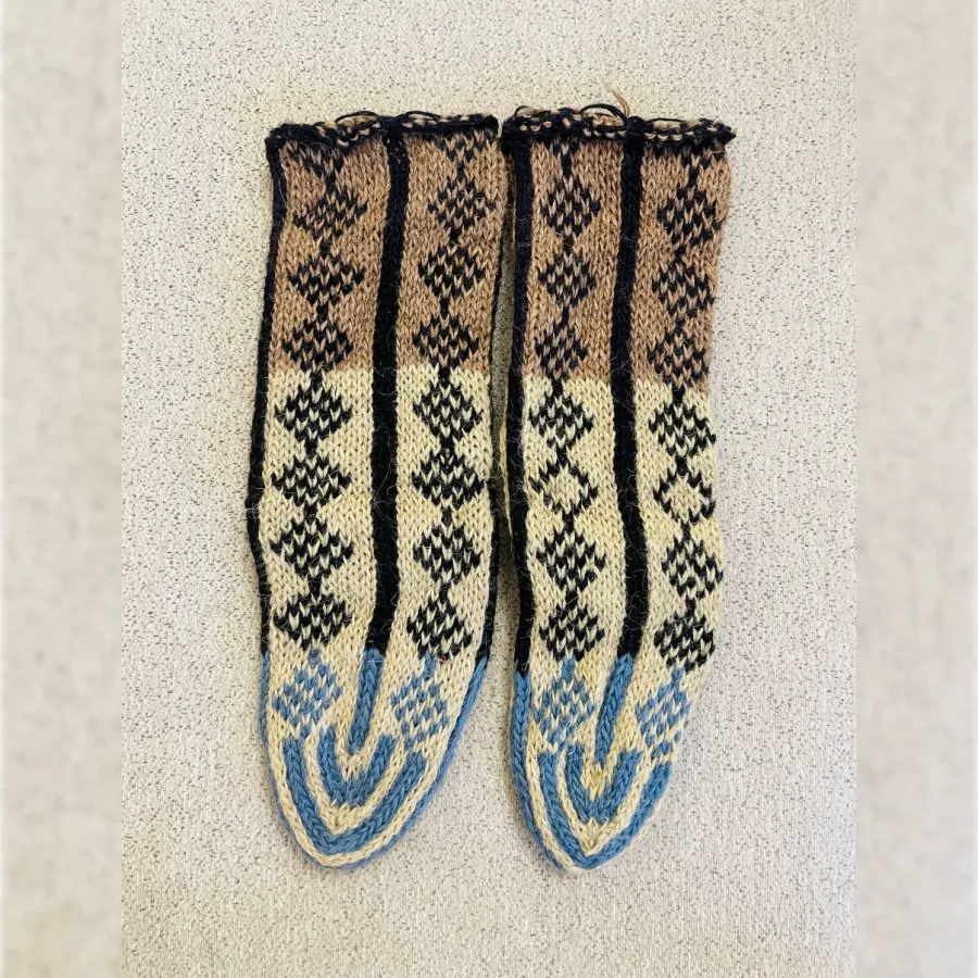 جوراب ساق بلند پشمی