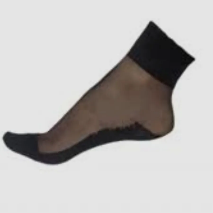 جوراب نیم ساق شیشه ای