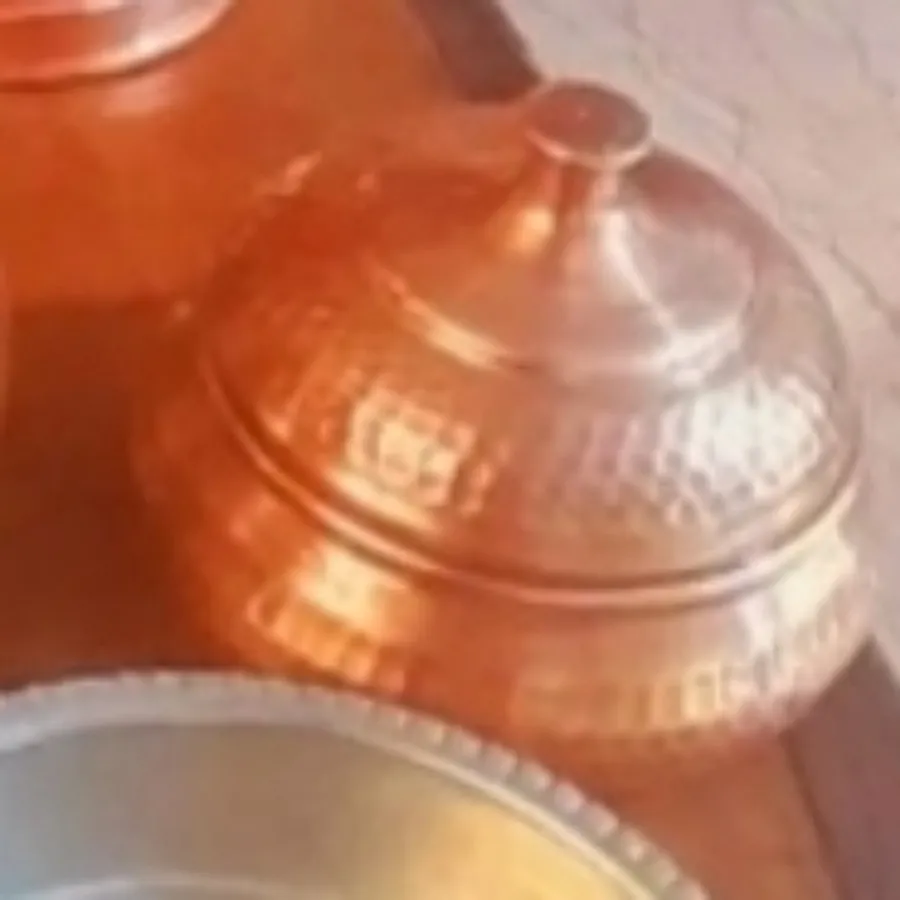 قندان و شکر ریز مسی