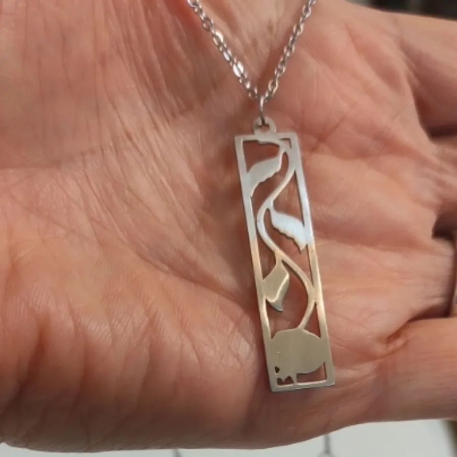 گردنبند استیل انار