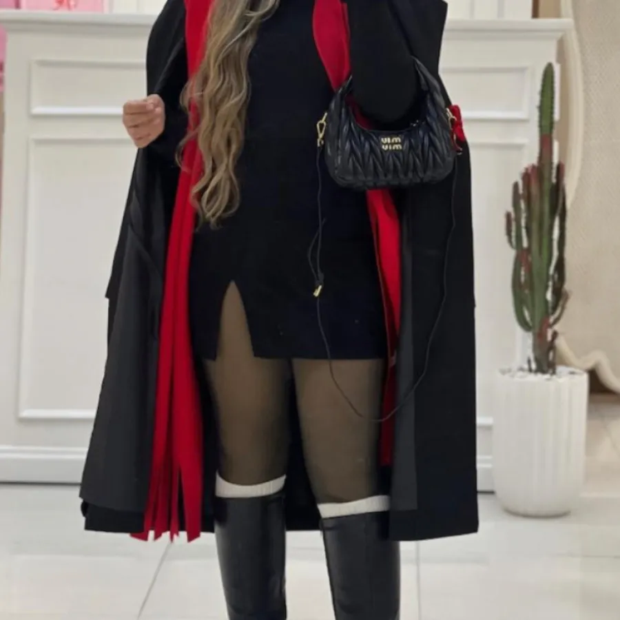 دامن و شال زمستونه