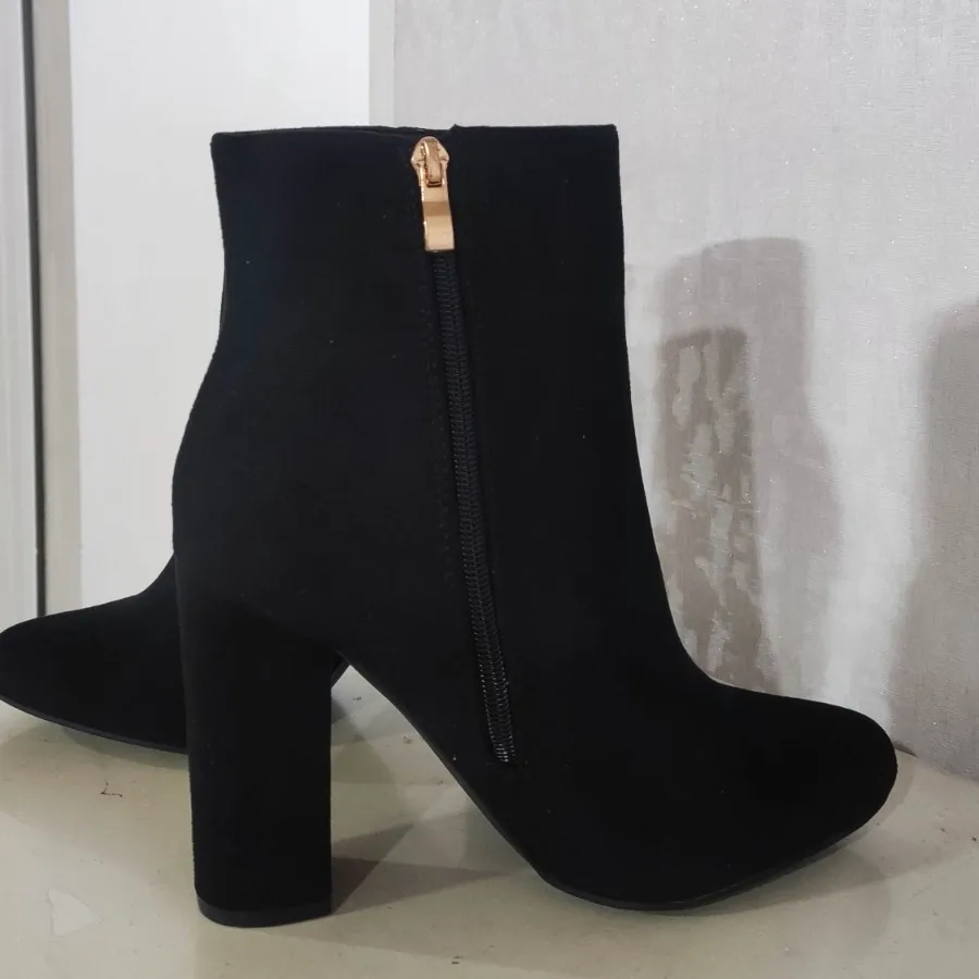 نیم بوت جیر مشکی زاغ