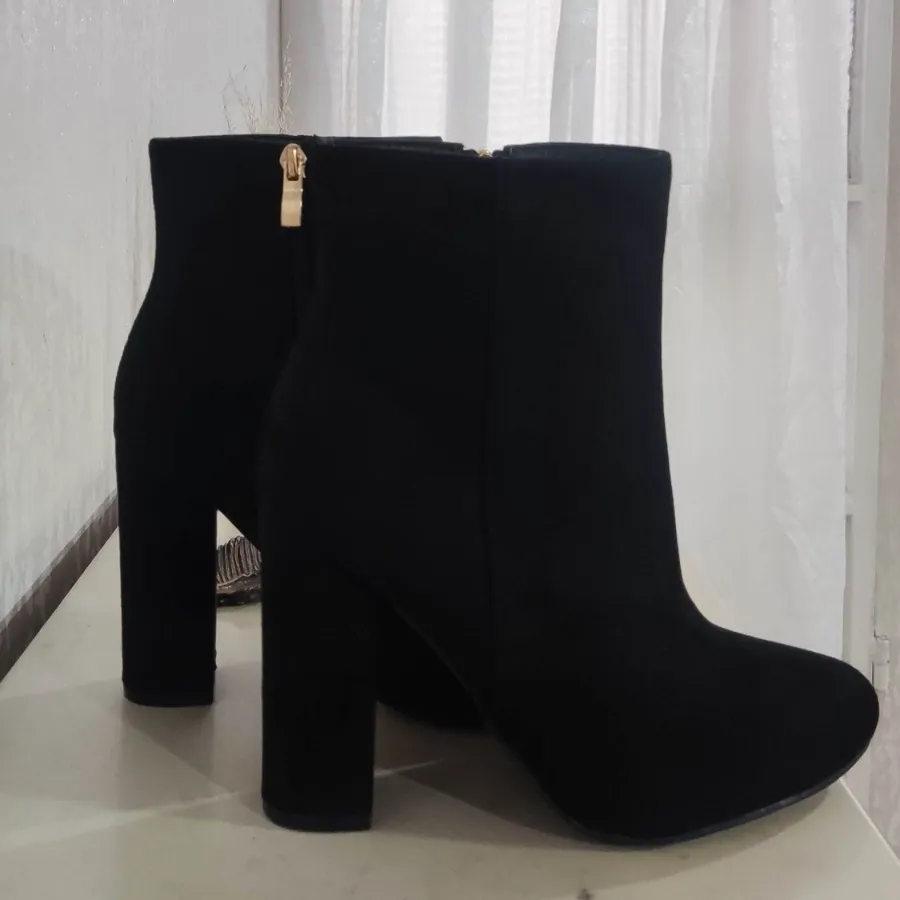 نیم بوت جیر مشکی زاغ