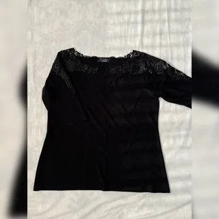 بلوز مجلسی سرشانه گیپور