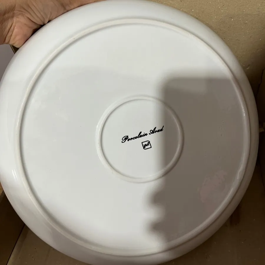 ظرف چینی گرد میوه