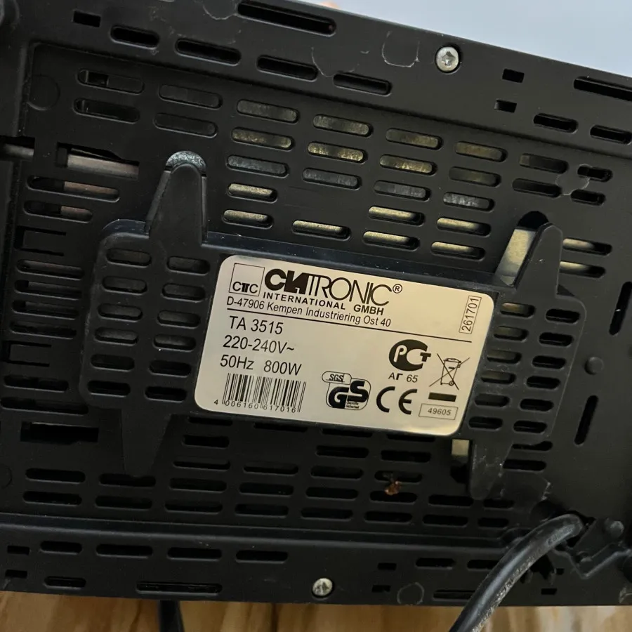 توستر کلترونیک