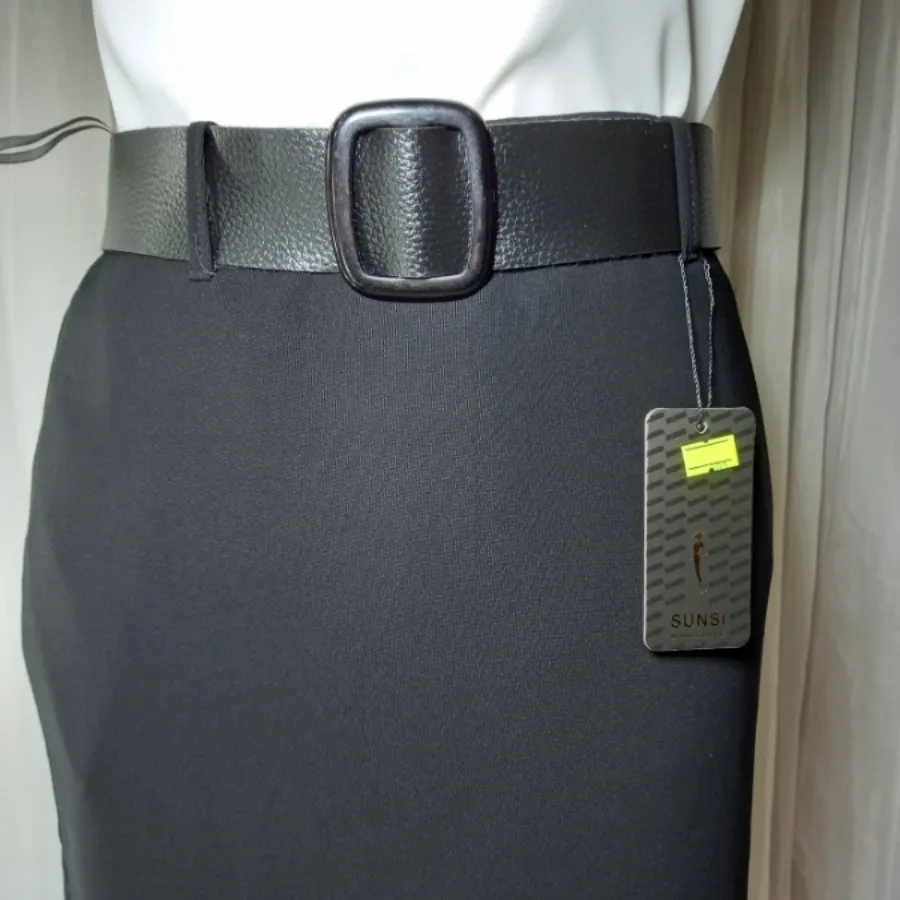 دامن راسته مشکی مرویجت