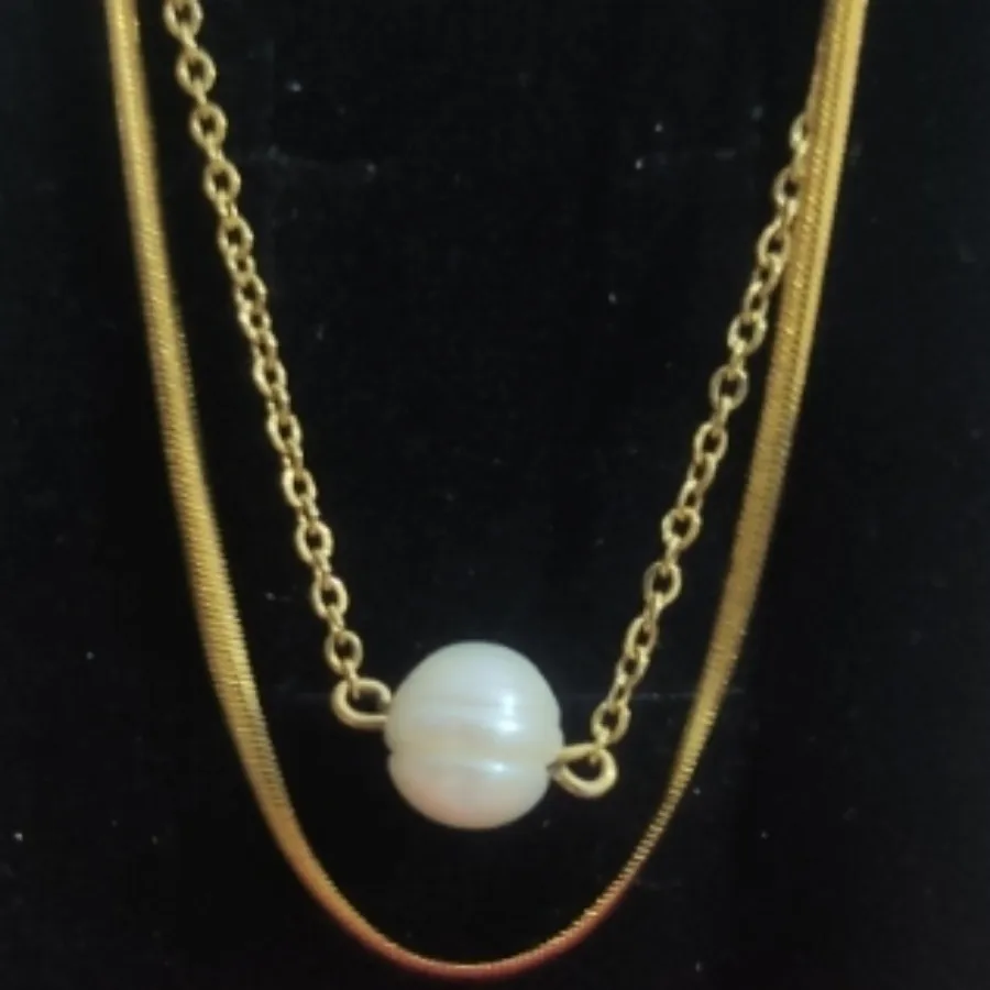 گردنبنددولاین مروارید اصل