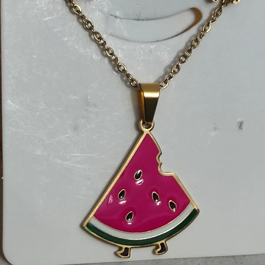 گردنبند استیل کپی طلا