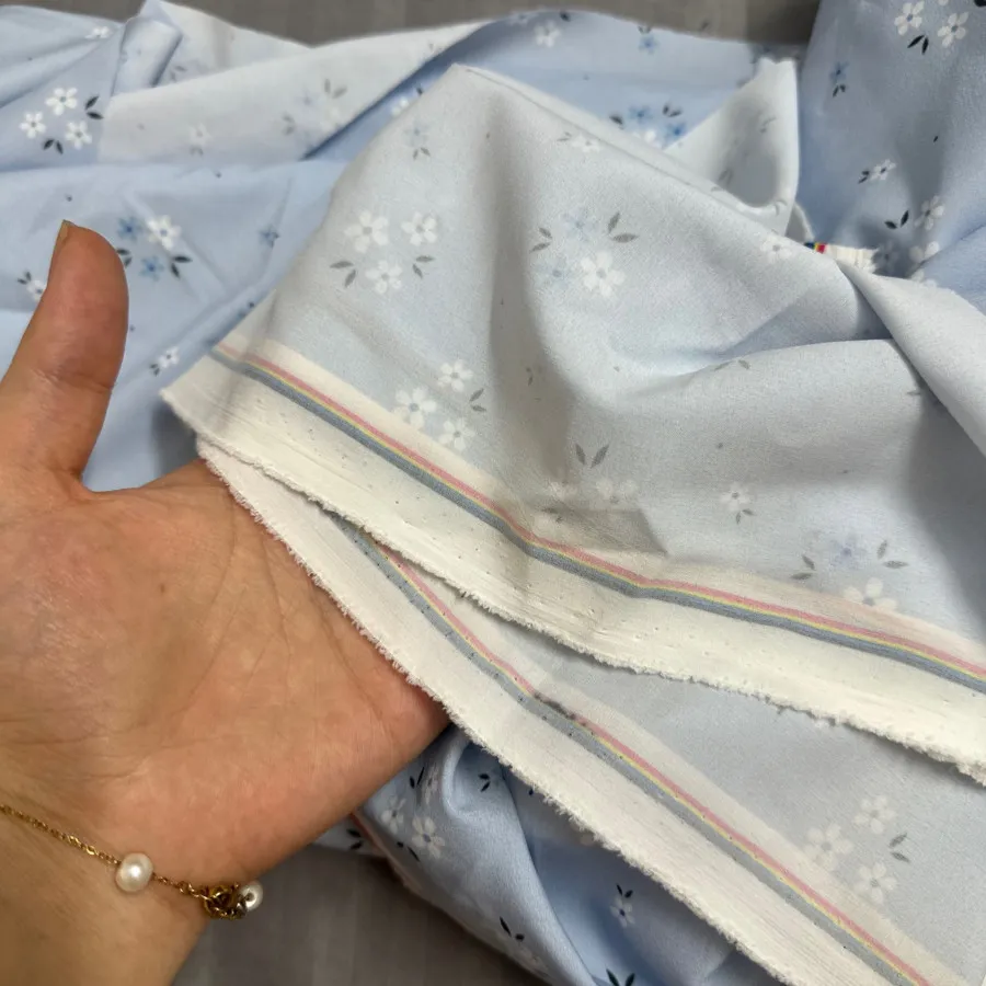 پارچه گلدار کرپ