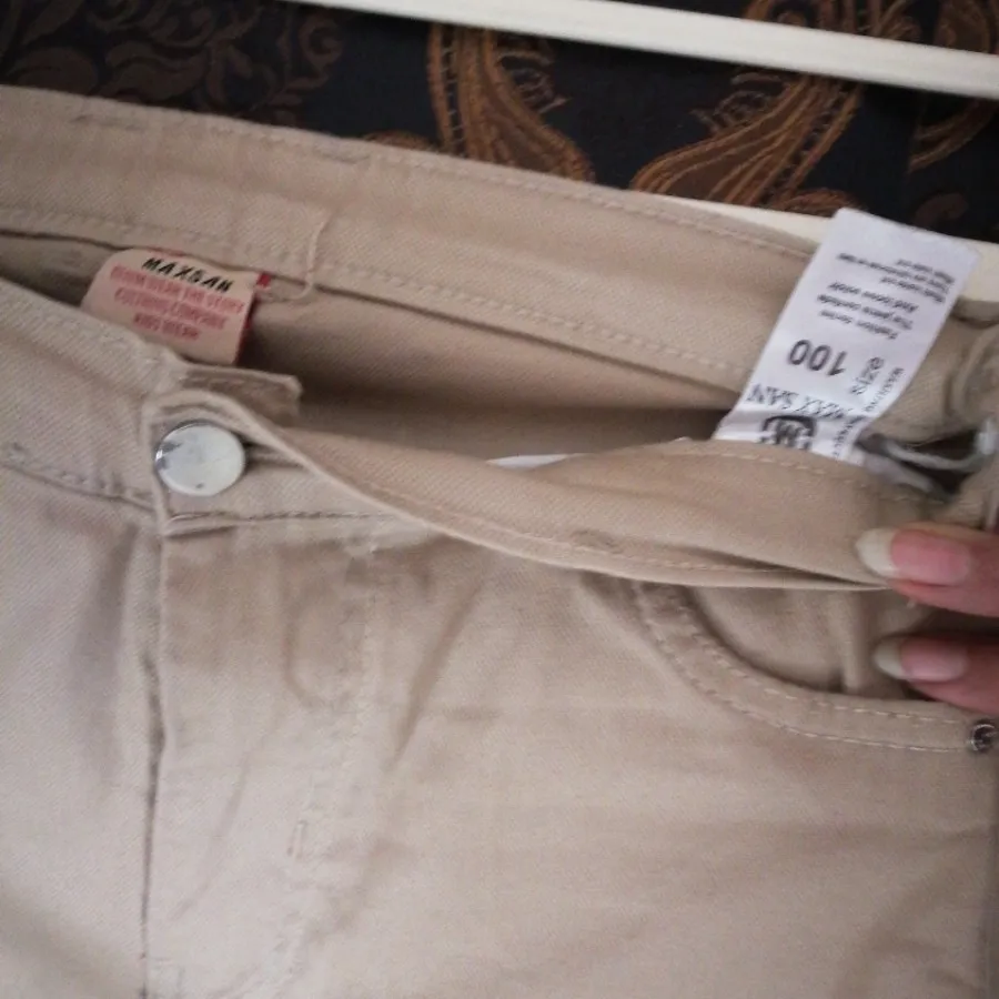 شلوار کتان وارداتی