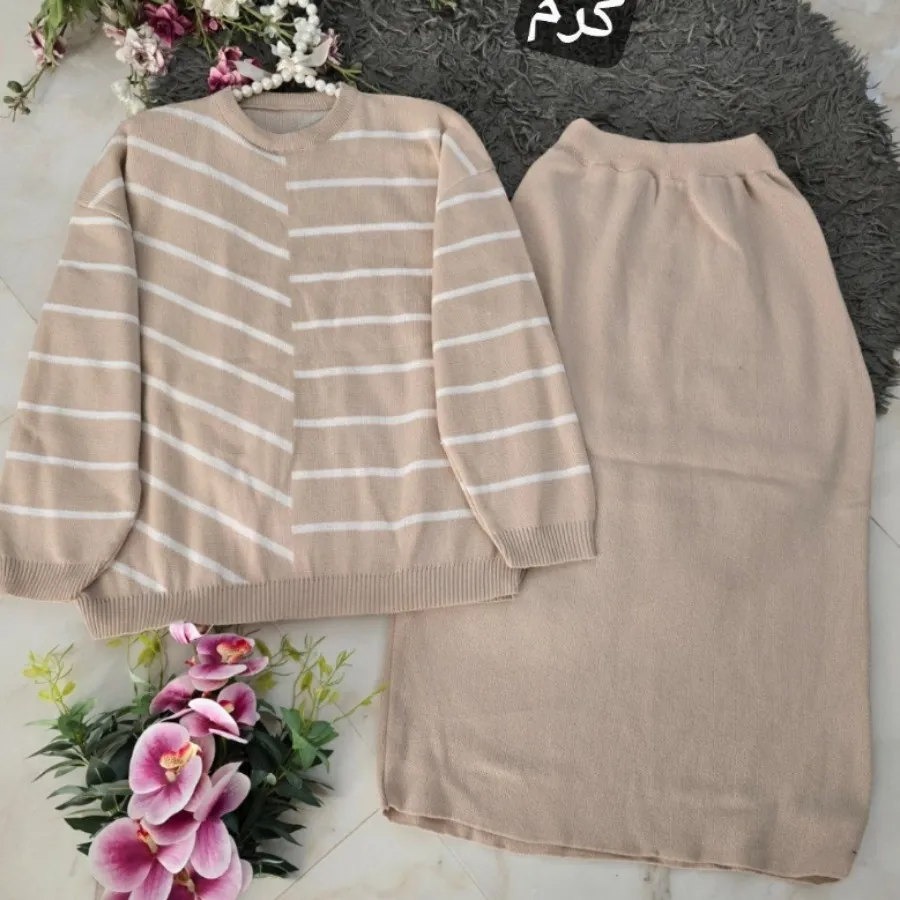 بلوز و دامن بافت