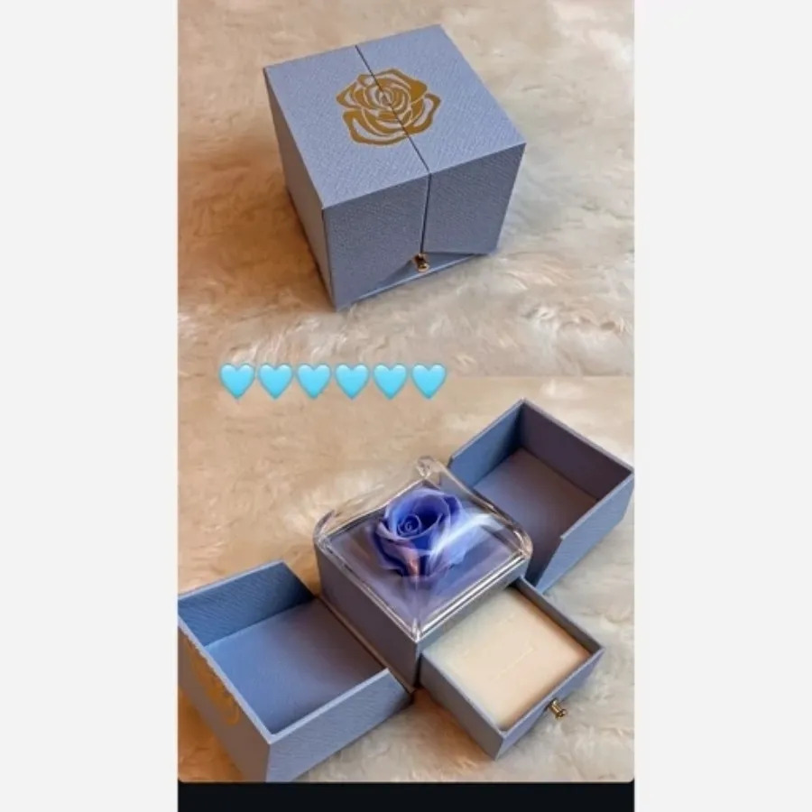 جعبه جواهر باکس گل دار