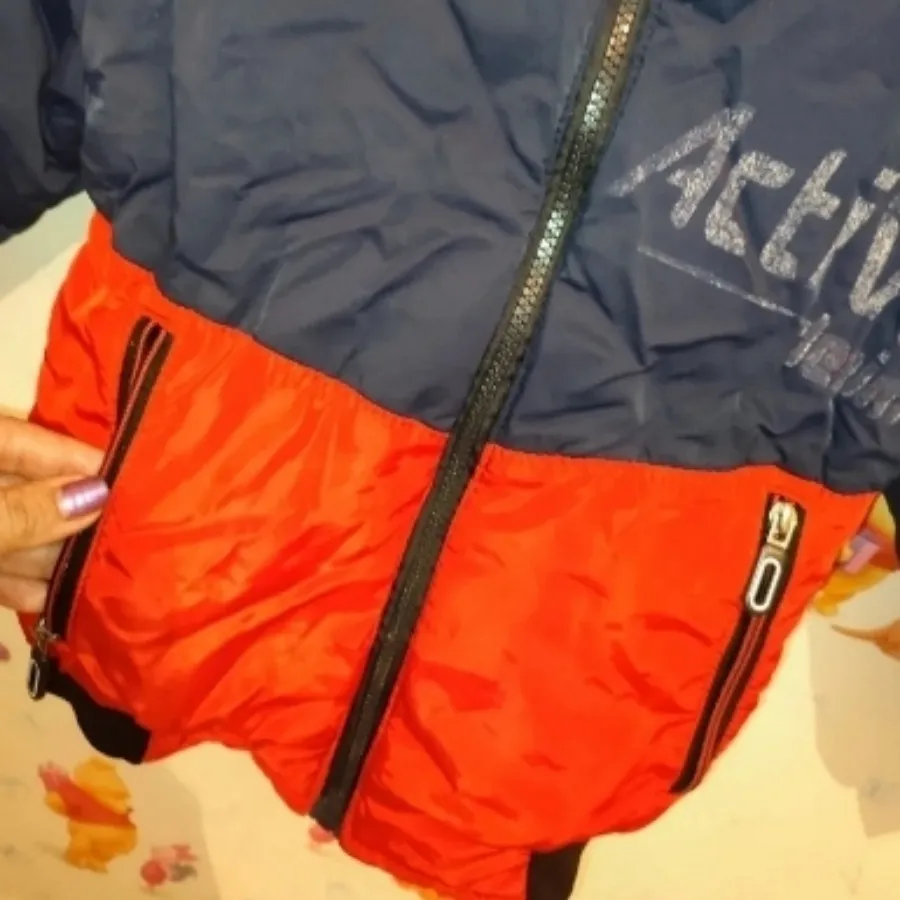 کاپشن دو رو پسرانه