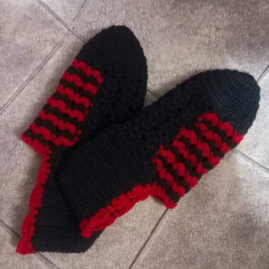 پاپوش، جوراب بافت