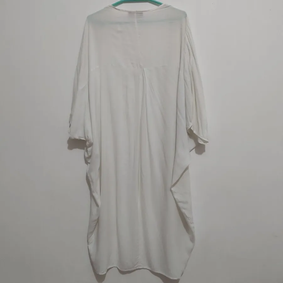 مانتو پانچ سفید