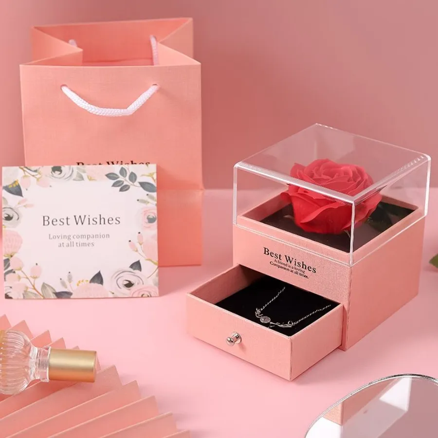 جعبه جواهرات باکس گل دار