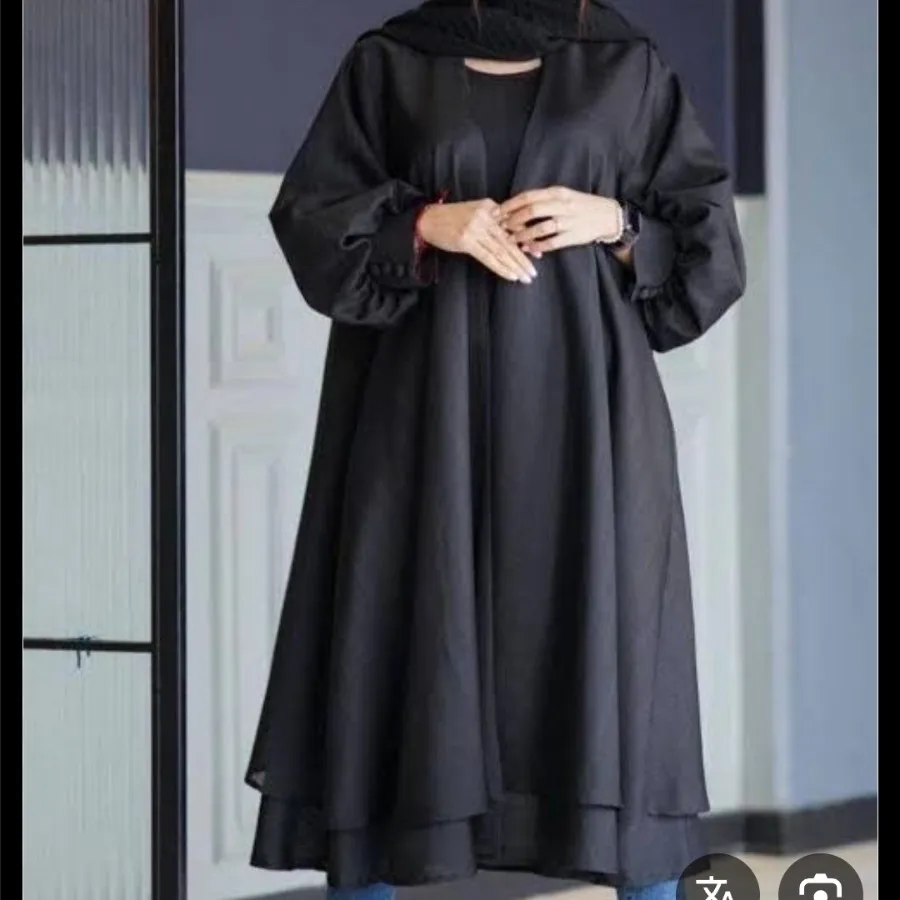 مانتو حریر بلند