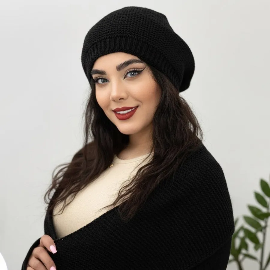 کلاه وشال بافت