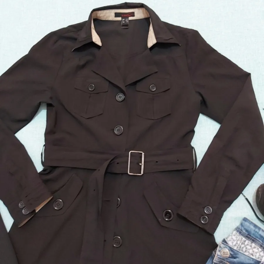 مانتو مشکی منگو