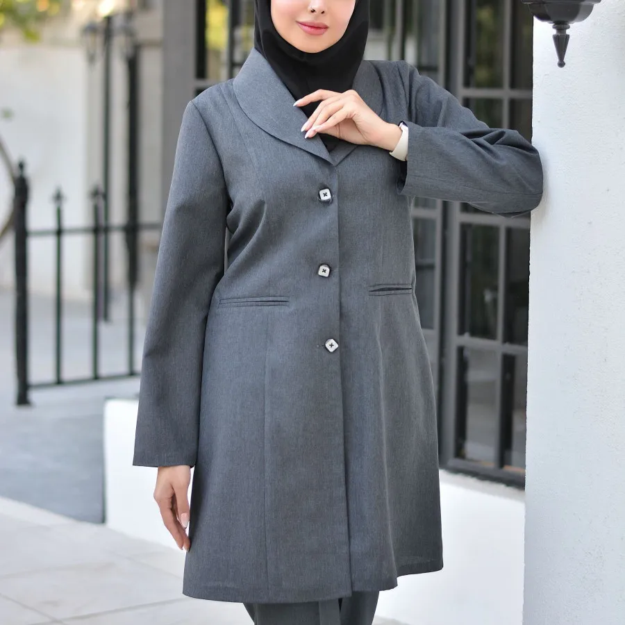 مانتو شلوار اداری ارغوان