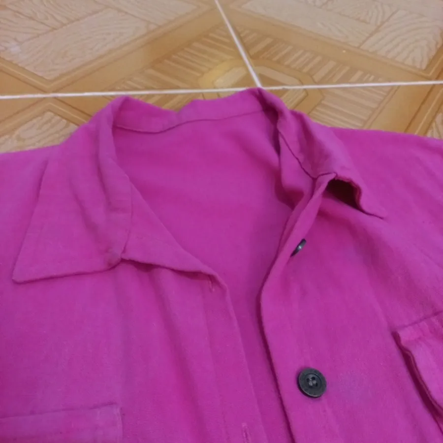 شومیز مانتویی کتان