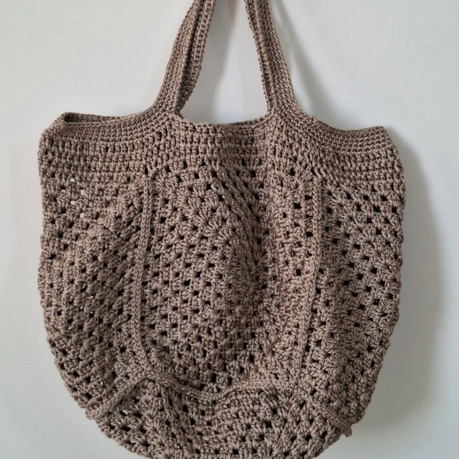 کیف مکرومه بافی دست بافت