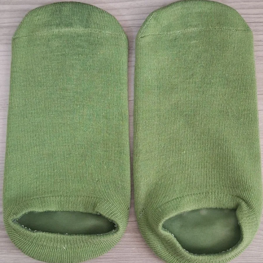 2 جفت جوراب سیلیکونی نو