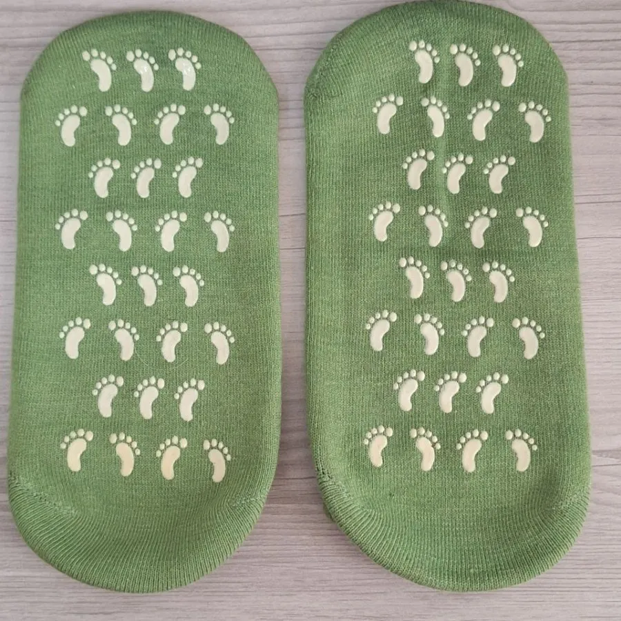 2 جفت جوراب سیلیکونی نو